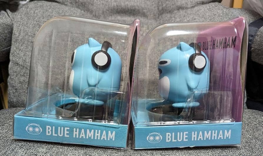 Amazon.co.jp: ブルーハムハム ゆらゆらソーラーマスコット 全2